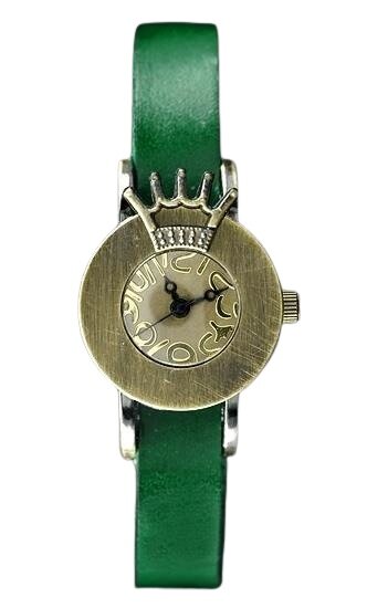 TAYMA WOMEN'S WATCH - RETRO PUNK 28 - green (zx585f)