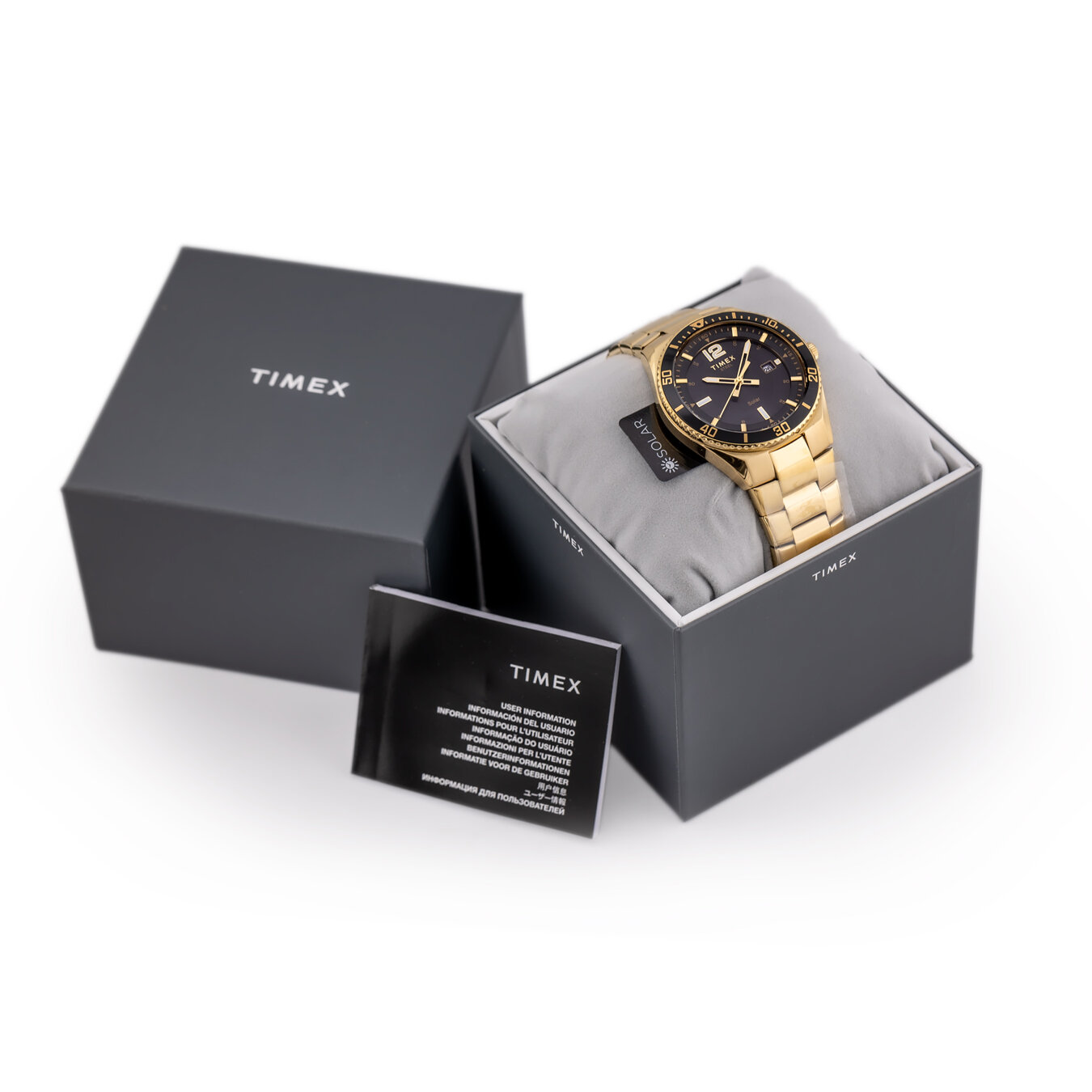 TIMEX Classic Solar Men's WATCH TW2V53900 + BOX (zt149A)