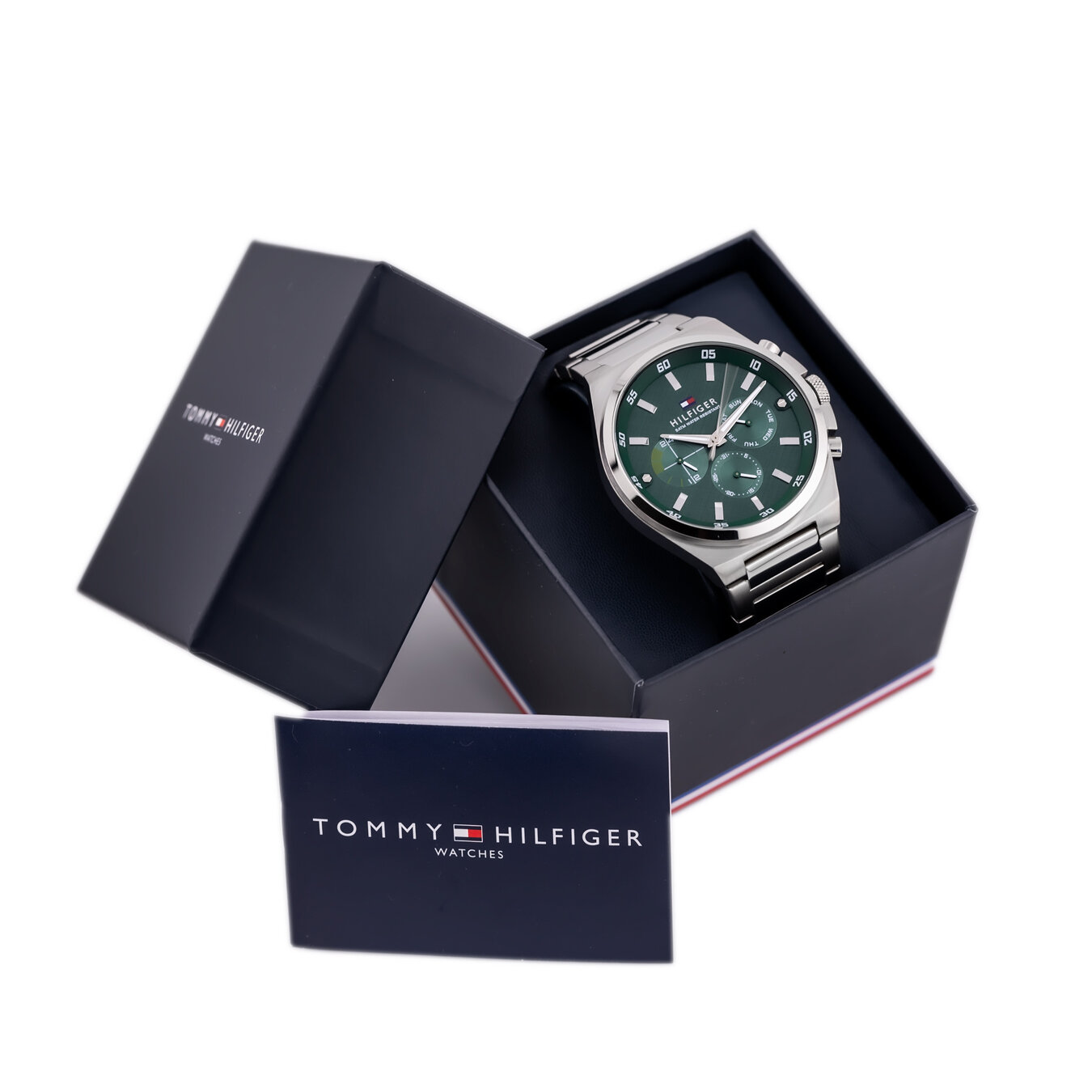 TOMMY HILFIGER DEXTER MEN'S WATCH 1792088 (zf104a) + BOX