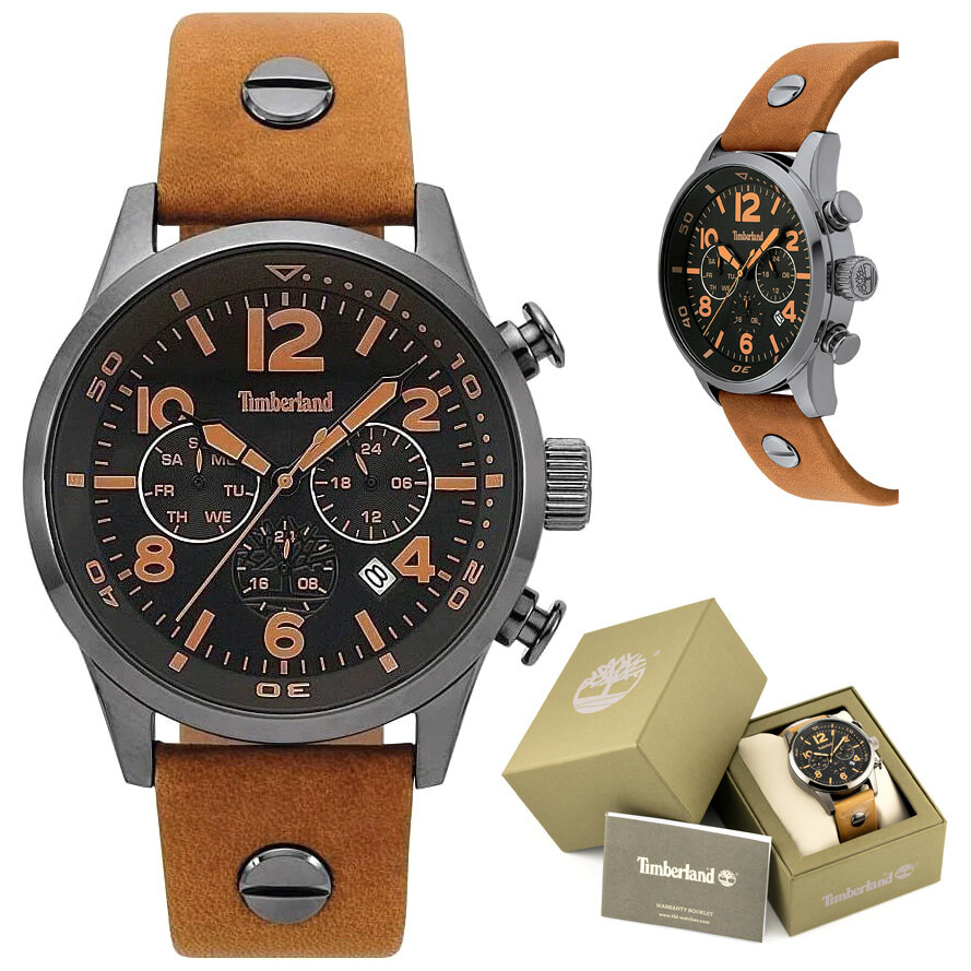 Timberland JENNESS MEN'S WATCH TBL.15376JSU/02 + BOX