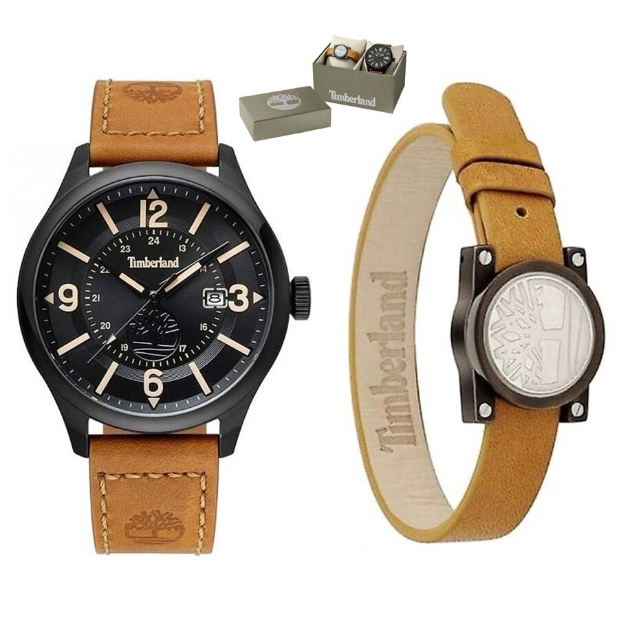 Timberland MEN'S WATCH TBL.BLAK.SET.20 - PRESENT SET