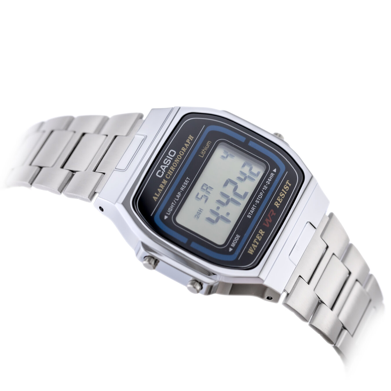 UNISEX CASIO A168WA-1A WATCH - VINTAGE + BOX