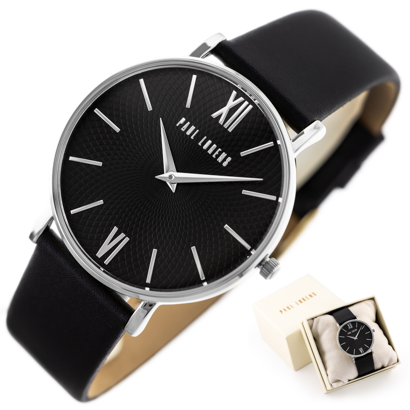 UNISEX PAUL LORENS WATCH - PL11989A7-1A1 (zg519a) + BOX