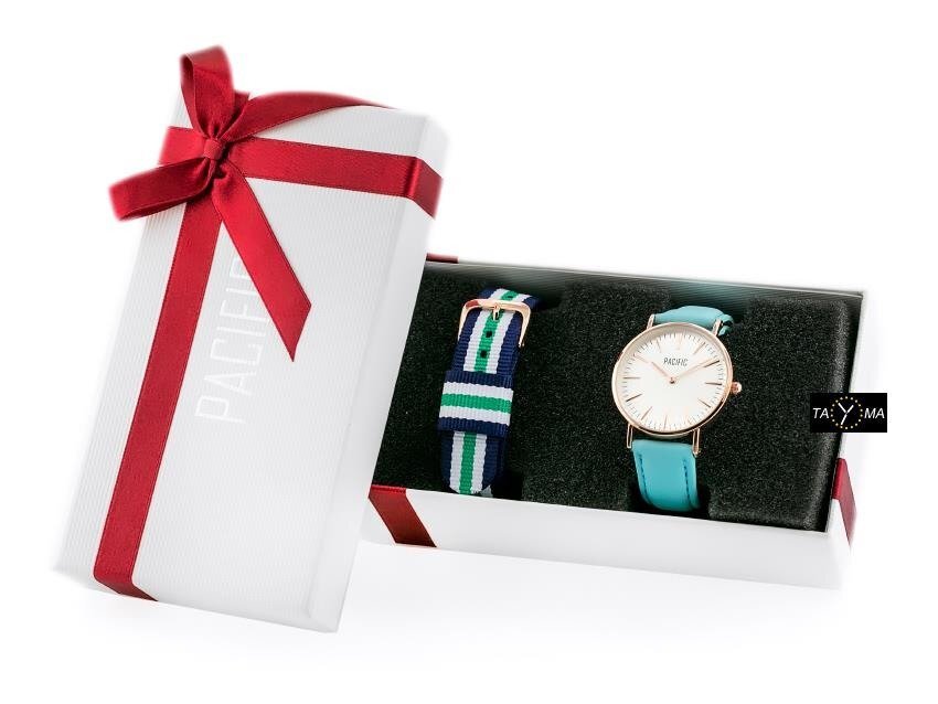 WOMEN'S PACIFIC CLOSE WATCH - gift set (zy590m)