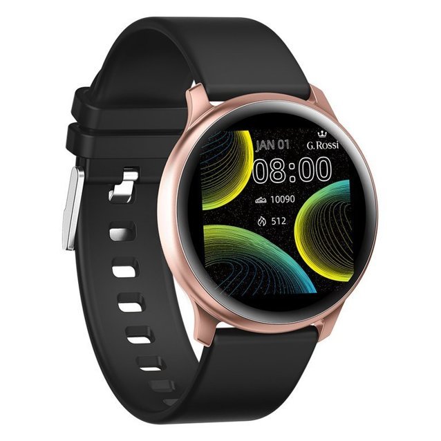 WOMEN'S SMARTWATCH G. Rossi SW010-14 rosegold/black (sg005n)