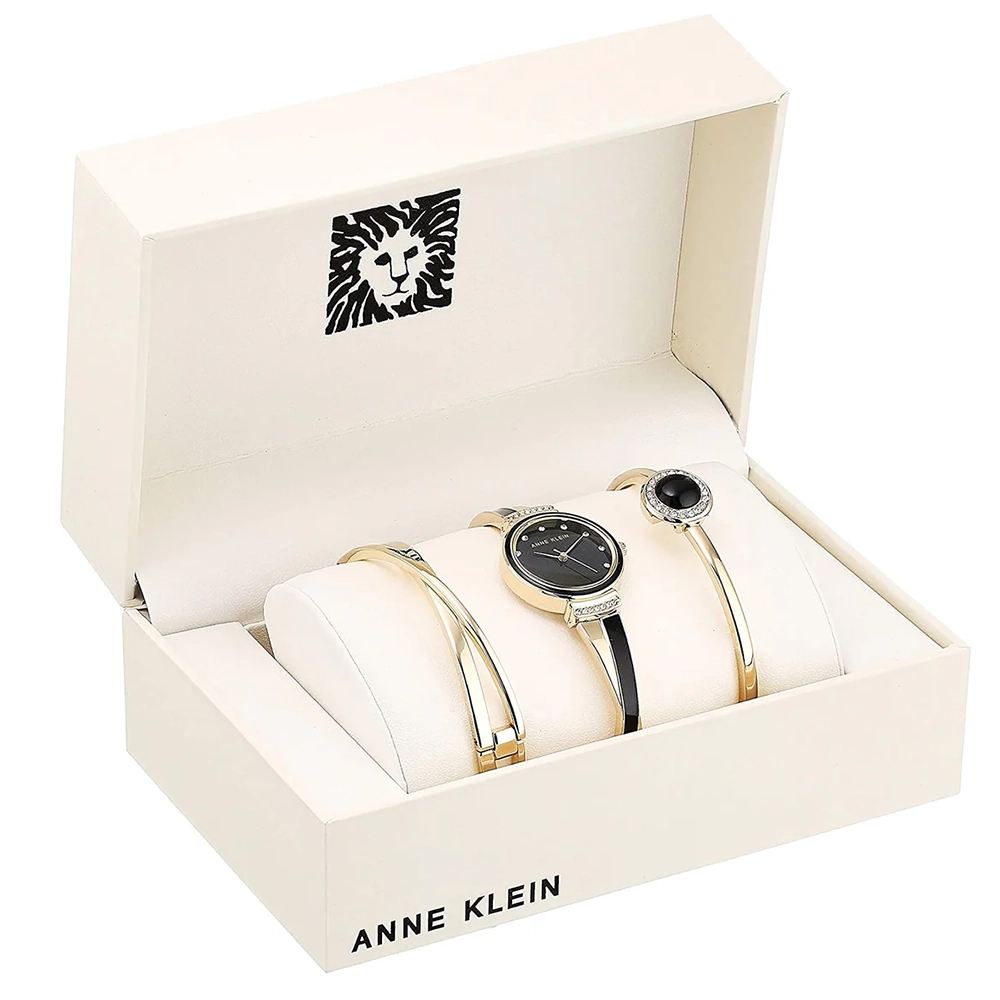 WOMEN'S WATCH Anne Klein SET AK/3292BKST - PRESENT SET