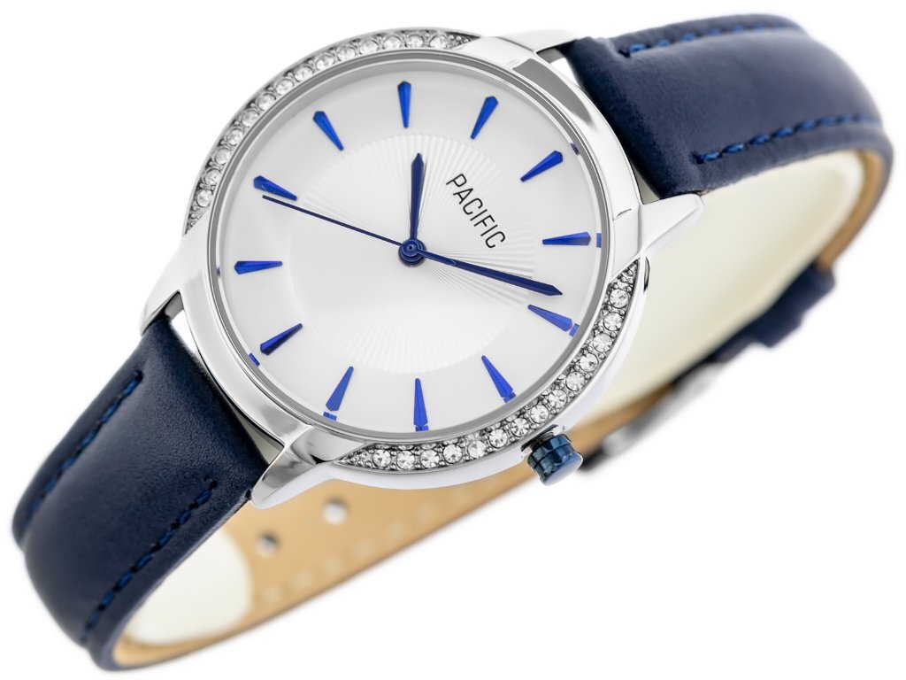 WOMEN'S WATCH PACIFIC X6167 - strap - navy blue (zy661b)