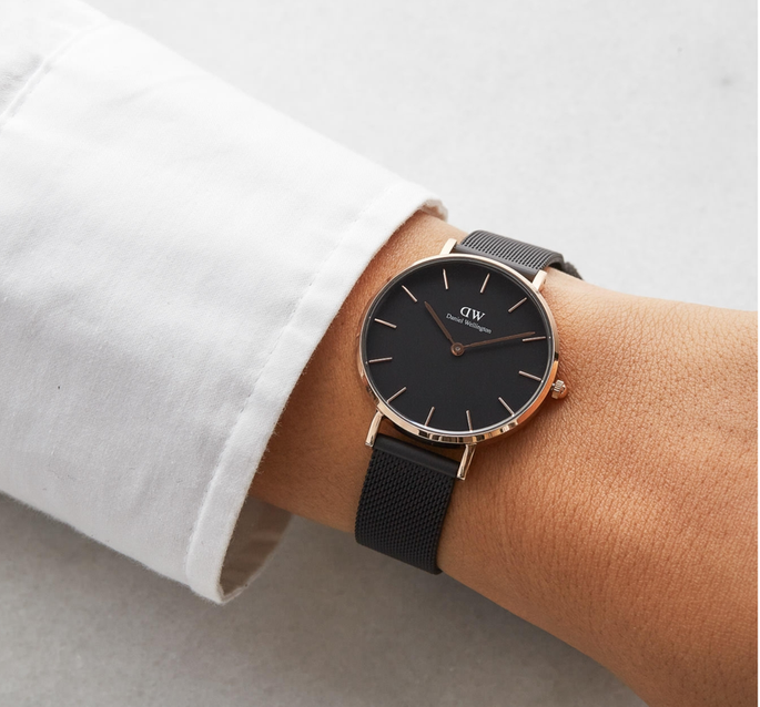 ZEGAREK DAMSKI DANIEL WELLINGTON DW00100201 - PETITE ASHFIELD (zw500d)