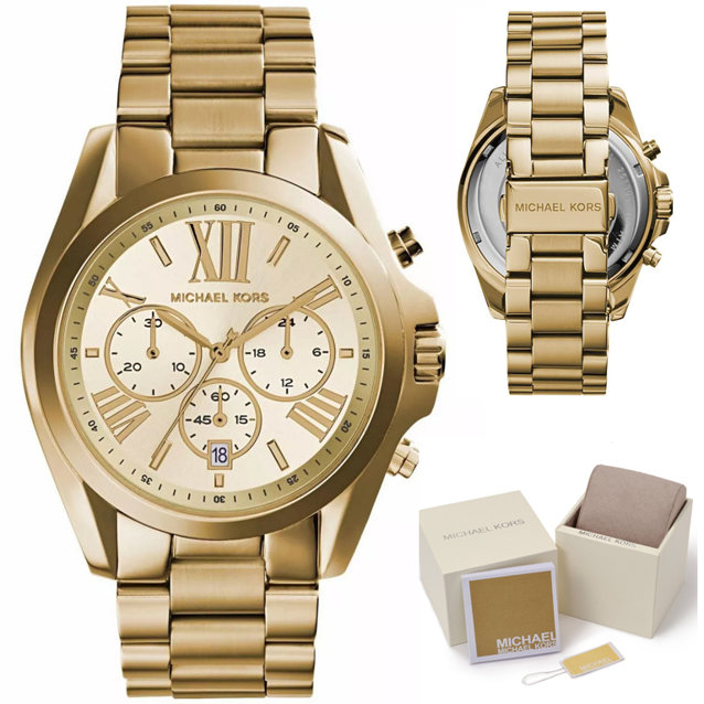 ZEGAREK DAMSKI MICHAEL KORS MK5605 - BRADSHAW (zm517a) + BOX