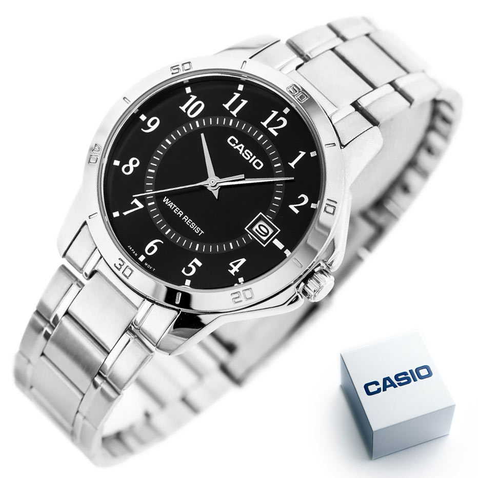 ZEGAREK MĘSKI CASIO MTP-V004D-1B (zd047d) + BOX