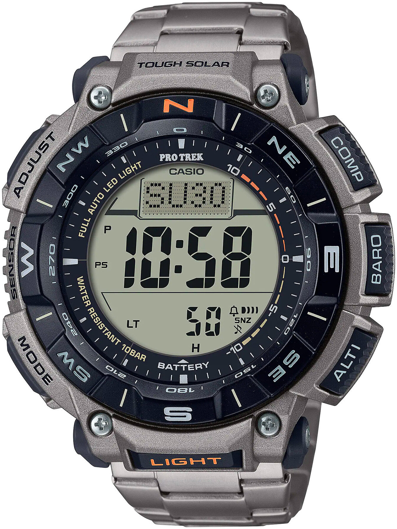 ZEGAREK MĘSKI Casio Pro-Trek PRG-340T-7ER + BOX