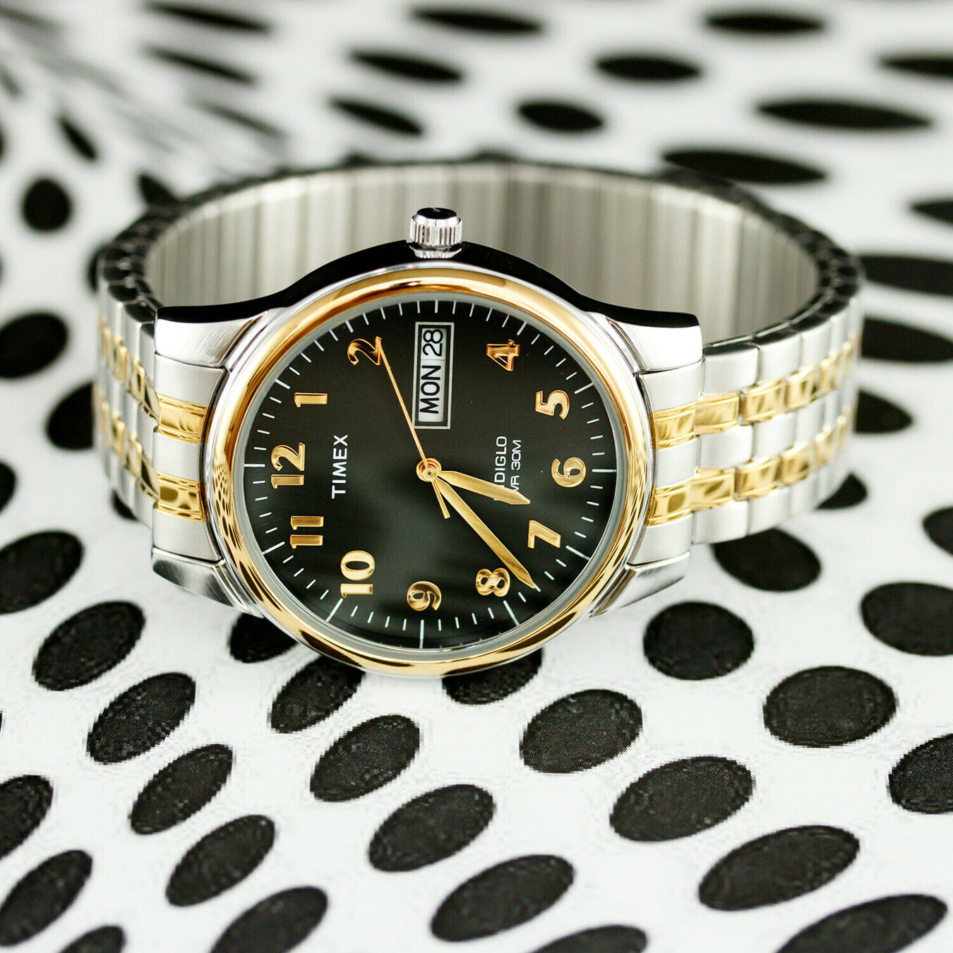 ZEGAREK MĘSKI TIMEX Charles Two-Tone T26481 + BOX (zt154a)