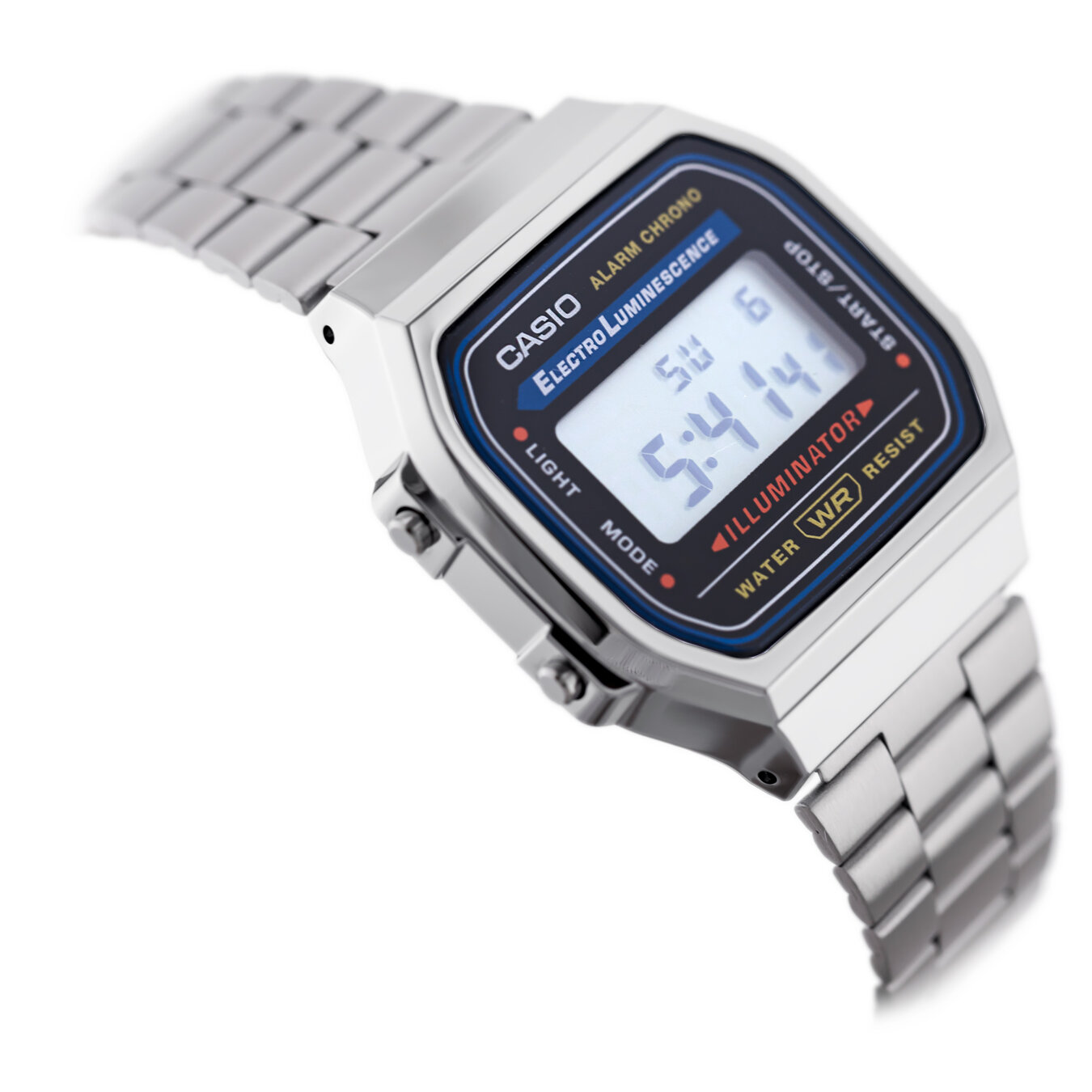 ZEGAREK UNISEX CASIO A168WA-1W - VINTAGE + BOX