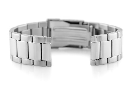 601S bracelet - HQ steel - silver - 22mm 