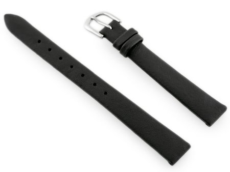 BISSET BS-105 leather watch strap - 12mm