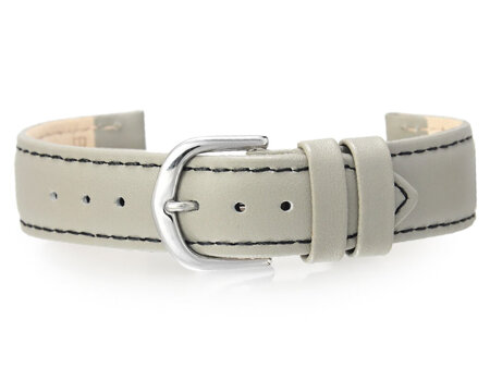 BISSET BS-118 leather watch strap - 18mm