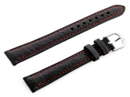 BISSET BS-157 leather watch strap - 14mm