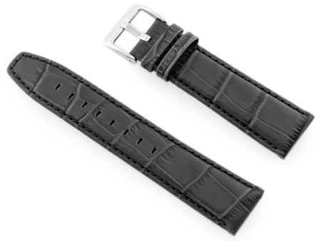 BISSET BS-160 leather watch strap - 22mm