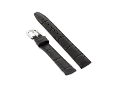 BISSET BS-208 leather watch strap - 12mm