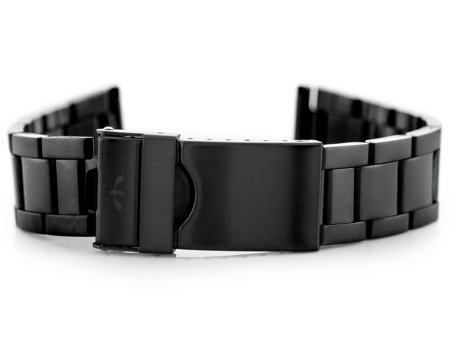 Bisset bracelet (bb014d) - black 18mm