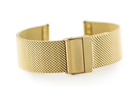 Bracelet 302G - HQ mesh - gold - 20mm