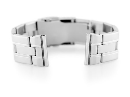 Bracelet 605S - HQ steel - silver - 22mm 