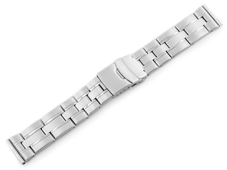 Bracelet 605S - HQ steel - silver - 22mm 