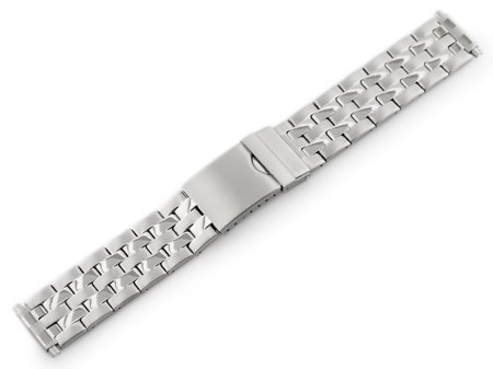 Bracelet 607S - HQ steel - silver - 16-22mm