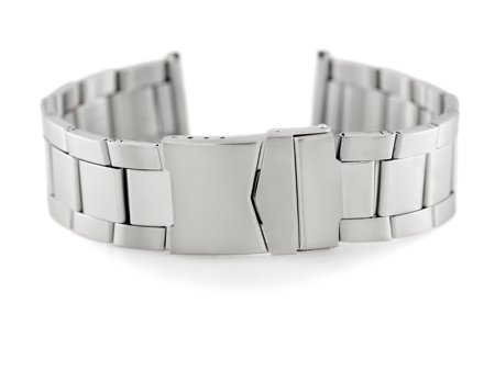 Bracelet 612S - HQ steel - silver - 22mm