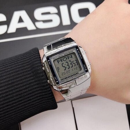 CASIO DATABANK MEN'S WATCH DB-360-1A (zd161a) + BOX