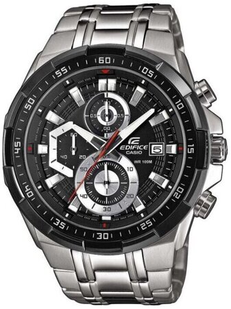 CASIO EDIFICE MEN'S WATCH EFR-539D-1A - 10ATM (zd114a) + BOX