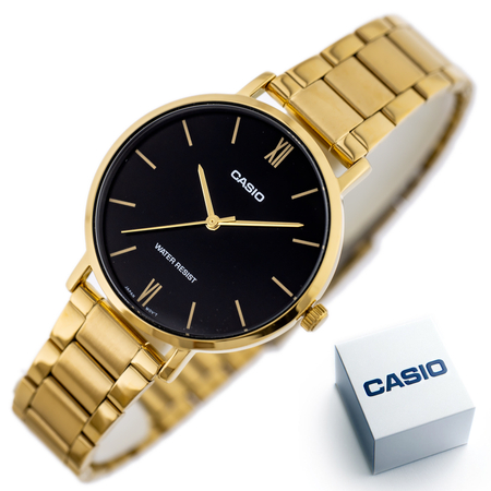 CASIO LTP-VT01G-1B WOMEN'S WATCH (zd613d) + BOX