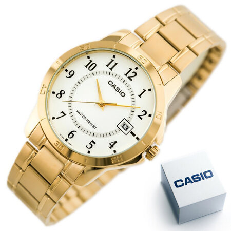 CASIO MEN'S WATCH MTP-V004G-7B (zd047c) + BOX