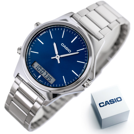 CASIO MEN'S WATCH MTP-VC01D-2E + BOX (zd239a)