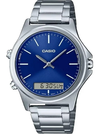 CASIO MEN'S WATCH MTP-VC01D-2E + BOX (zd239a)