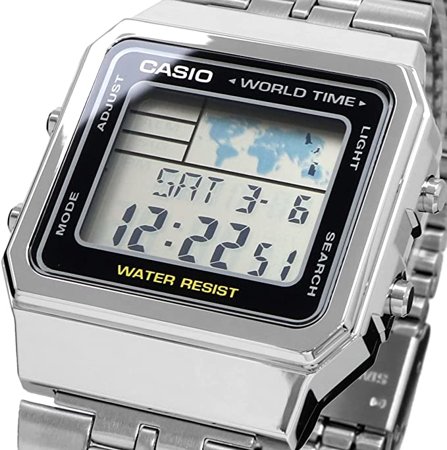 CASIO VINTAGE A500WA-1 MEN'S WATCH (zd158a) + BOX