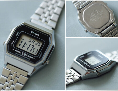 CASIO VINTAGE LA-680WA-1 WOMEN'S WATCH (zd631a) + BOX