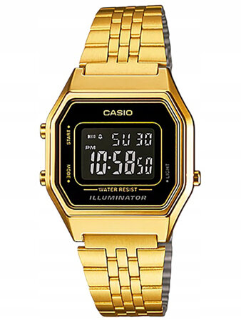 CASIO VINTAGE WOMEN'S WATCH LA680WGA-1B + BOX