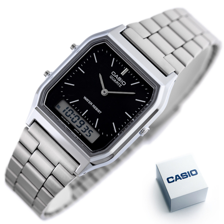 CASIO VINTAGE Youth AQ-230A-1DMQYES UNISEX WATCH + BOX