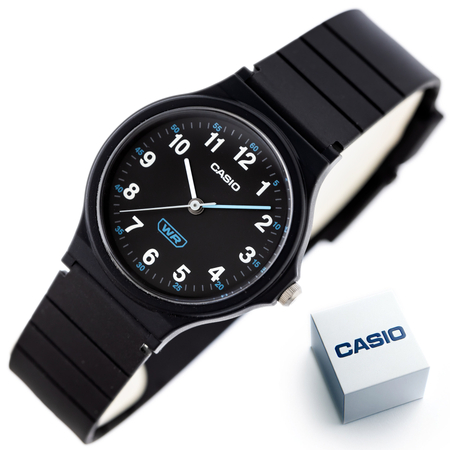 CASIO WOMEN'S WATCH LQ-24B-1BDF + BOX