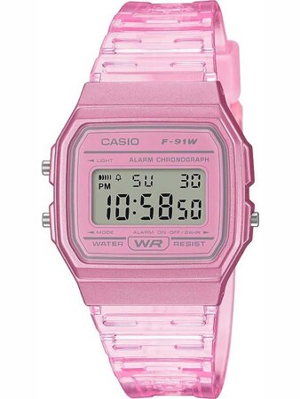 Casio Retro Vintage Women's Watch F-91WS-4 (zd648a) + BOX