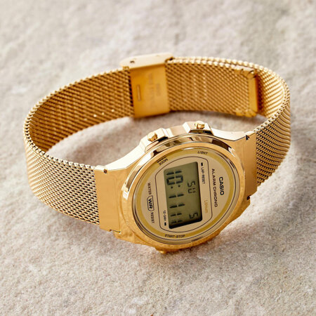 Casio Vintage 37mm Women's Watch A171WEMG-9A + BOX (zd645a)