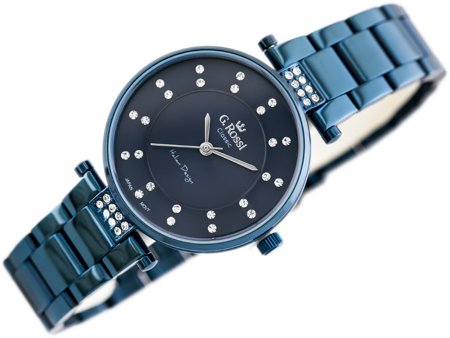 G. ROSSI WATCH - C5131B-6F1 (zg780e) blue + BOX