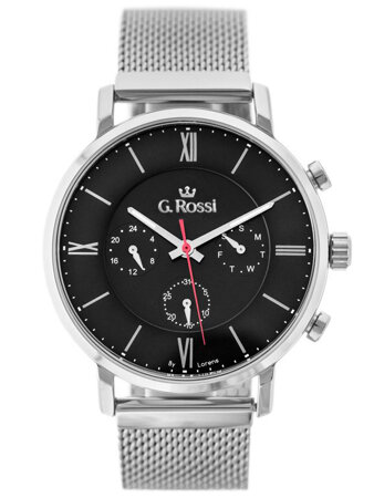 G. ROSSI WATCH - E-6182B-1C1 - EXCLUSIVE (zg284b) + BOX