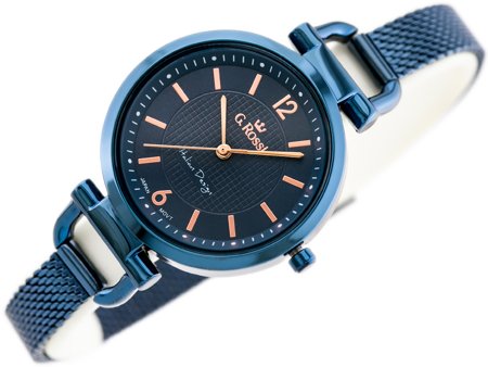 G. ROSSI WATCH - LESTI - 3652B (zg772h) - blue + BOX