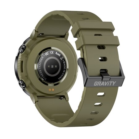 GRAVITY GT21-7 MEN'S SMARTWATCH - BLUETOOTH CALL, ADDITIONAL BELT (sg025g)