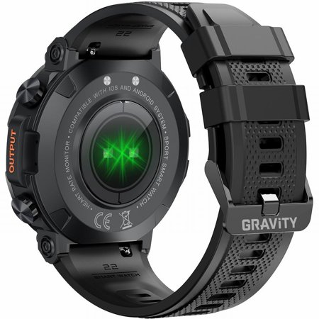 GRAVITY GT7-1 PRO MEN'S SMARTWATCH - CONNECTIONS, PULSOKSYMETER (sg018a)