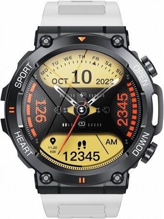 GRAVITY GT7-6 PRO MEN'S SMARTWATCH - CONNECTIONS, PULSOKSYMETER (sg018f)