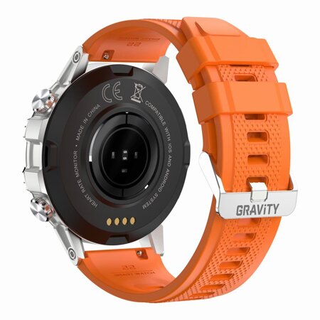 GRAVITY GT9-9-MEN'S SMARTWATCH- CALLING, PRESSURE METER (sg021i)