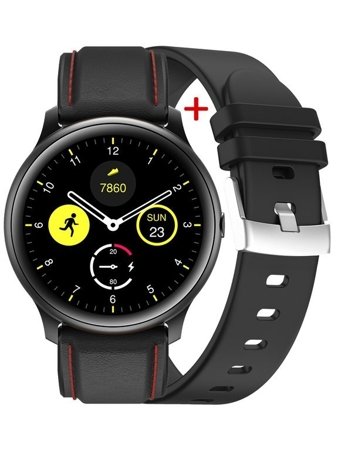 MEN'S SMARTWATCH G. Rossi G.RSWSF1-1A1-1 black + extra PASSAGE (sg003e)